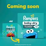Pampers Diapers - Baby Dry - Size 6, 144 Count, Absorbent Disposable Infant Diaper (Packaging May Vary)
