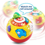 VTech Wiggle and Crawl Ball, Multicolor