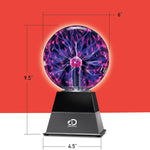 Discovery Plasma Globe Lamp - Interactive Electric Plasma Ball with Touch & Sound Sensitive Lightning
