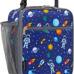 FlowFly Kids Lunch box Insulated Soft Bag Mini Cooler Back to School Thermal Meal Tote Kit for Girls, Boys, Unicorn