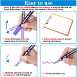 Glitter Markers Self Outline Pens Metallic: 12 Shimmer Tween Teen Girl Gifts Trendy Stuff,Drawing Art Supplies Kids 6-8 9-12 10-12,Arts Crafts Kids Ages 8-12 Year Old,Cute Cool Fun Crafts Girls 8-12
