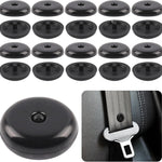 2PCS Seat Belt Adjuster Clip, Shoulder Neck Strap Locking Clips for Adults Kids Child,Comfortable Car Seat Belt Adjuster Safety Positioner Universal for SUV Sedan Truck Seatbelts (Black-2PCS)