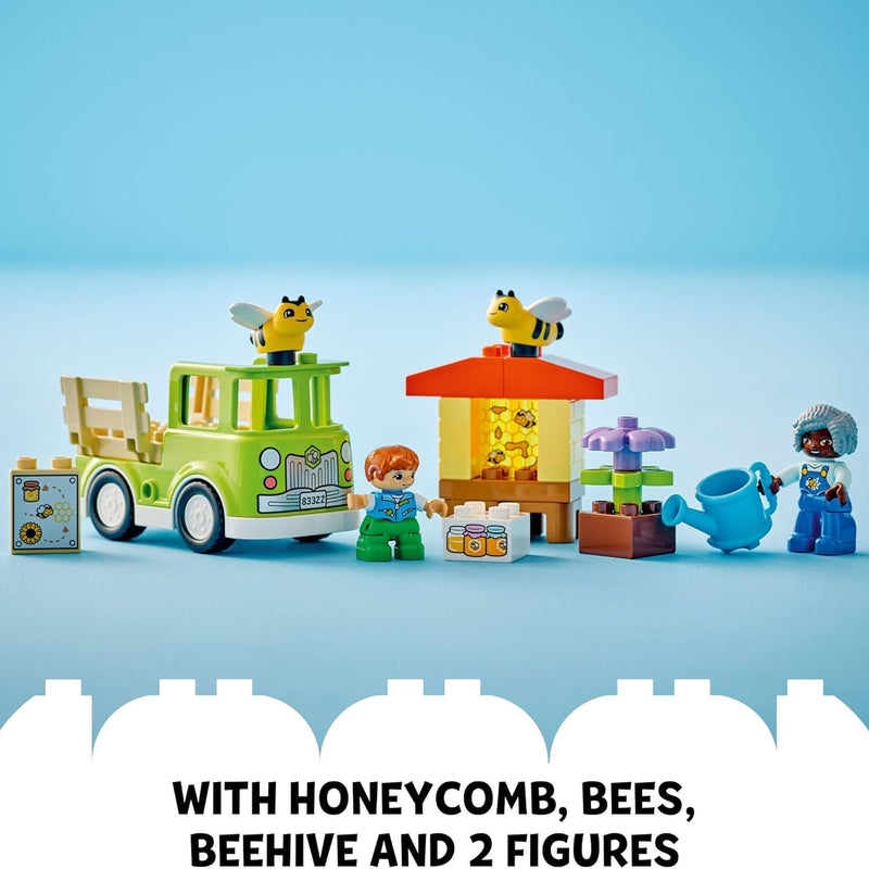 LEGO DUPLO Town Caring for Bees & Beehives Preschool Kids' STEM Learning Toy, 10419