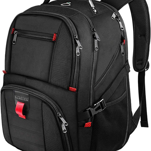 YOREPEK Large Laptop Backpack for Men, Heavy Duty Travel Backpack Carry On Flight Approved, 17 Inch College Work Bookbag, Water Resistant Business Backpack for Men Women, mochilas para hombres