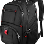 YOREPEK Large Laptop Backpack for Men, Heavy Duty Travel Backpack Carry On Flight Approved, 17 Inch College Work Bookbag, Water Resistant Business Backpack for Men Women, mochilas para hombres