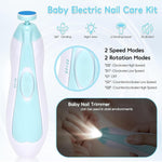 Baby Healthcare and Grooming Kit, Portable Baby Safety Care Set, Baby Essentials kit for Newborn (Blue 20 in 1)
