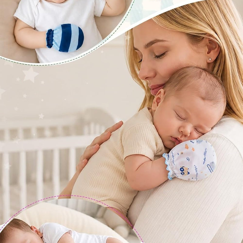 Baby Mittens No Scratch, Newborn Gloves 0-6M, Registry Essential