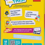 Asmodee Brick Like This! The Official Lego Party Game - A Fast, Fun Building Game for Families, Kids, Teens & Adults, Ages 7+, 2-8 Players, 15 Minute Playtime