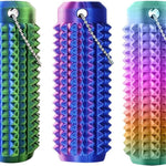 3PC Little Ouchies Fidget Toys Adults, Pain Stim Fidget Anxiety Relief for Anxiety and Stress Reduction,Portable Travel Stress Relief Spiky Fidget Keychain