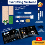 Smartivity Rocket Launcher STEM Kit for Kids, Build Your Own Rocket with Launcher
