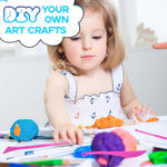 MuseLuxe 32 Colors Air Dry Clay Kit with 3 Sculpting Tools, Safe & Non-Toxic