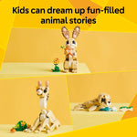 LEGO Creator 3 in 1 Cute Bunny Toy Building Set, 326-piece, 8+, 31162