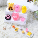 Taba Squishy Fidget Toys 12Pcs, Stress Relief Sensory Squeeze Toys for Kids 4-8 8-12, Kawaii Taba Squishies for Party Favors, Classroom, Birthday Gifts Goodie Bag Stocking Stuffers