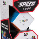 Rubik’s 3x3 Magnetic Speed Cube for Fast Solves and Brain Teasers, Ages 8 & Up, Speed Cubing Toy