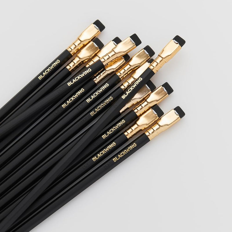 Blackwing Matte Pencils, Soft Graphite for Writing & Drawing, 12 Count