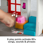 Fisher-Price Little People Toddler Toy Friends Together Play House Pretend Playset with Learning Songs for Preschool Kids Ages 1+ Years