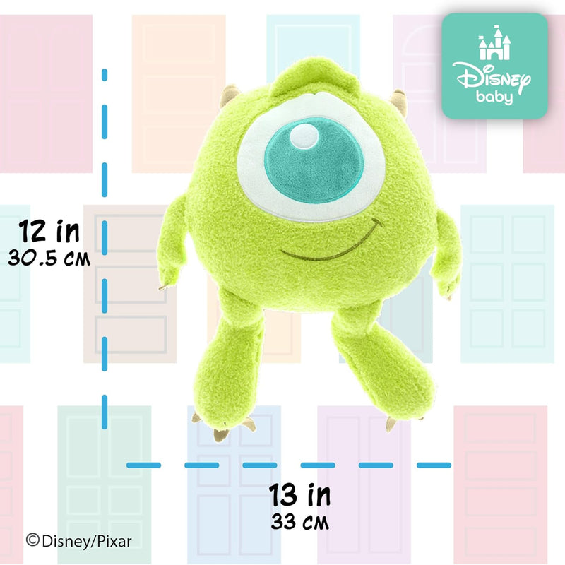 Disney Monsters Inc. Mike Wazowski Cuteeze Plush – Cute Cuddle Plushie Gift for Baby and Toddler Boys and Girls – 12 Inches