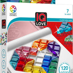 SmartGames IQ Love Travel Puzzle Game with 120 Challenges for Ages 7 - Adult
