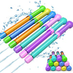 12 Pack Water Gun Soaker Blaster - Bulk Squirt Guns Kids Adults Pool Toys | Outdoor Swimming Pool Summer Beach Activity Fighting Party Game