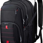 ANTERK Extra Large Travel Laptop Backpack, 17.3 Inch Carry on Backpack for Men Women, Big Anti Theft Water Resistant College Bussiness TSA Airline Approved Work Computer Backpack, Black