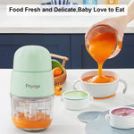 Baby Food Maker for Baby Puree Foods Fruit Vegetable Meat | 10oz Baby Food Blender,10-Second Quick Soft Food Prep for Baby,Food Processor for Fruit,Vegetable,Meat,Easy to Clean