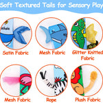2PCS Baby Books Toys 0-6 Months Infant Tummy Time Sensory Travel Toys | 3 4 5 6 Month Crinkle Touch Feel Busy Soft Book for Babies 0-3-6-12 Month Newborn Essentials Must Haves Boy Girl Shower Gifts