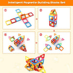 Coodoo Upgraded Magnetic Blocks for Learning STEM Toys Compatible with Major Brands Building Blocks