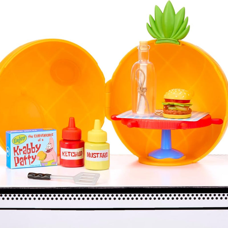 MGA's Miniverse Make It Mini Spongebob Squarepants, Mini Collectibles - Blind Pack, DIY, Resin, Replica Food, Not Edible, Collectors, Novelty, Gift, 8+