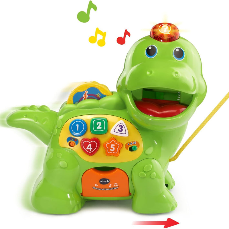 VTech Chomp and Count Dino, Green