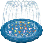 Jasonwell Splash Pad Sprinkler/ Play Mat for Kids, Outdoor Water Toys Inflatable for Baby Toddler Boys Girls Children Age 18+ Months ,Outside Backyard Dog Pool