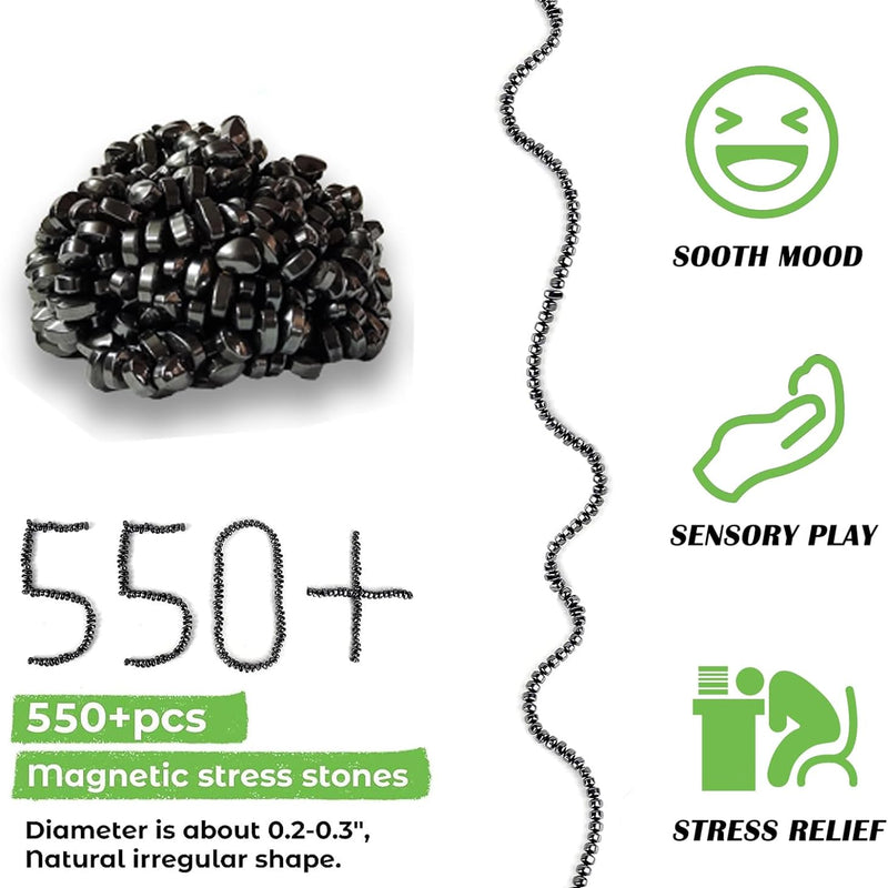 550pcs Fidget Toys Adults ，Sensory Toys， Desk Fidgets Toys for Office Stress/Anxiety Relief (550 PCS)