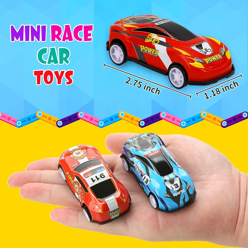 28 Pcs Pull Back Cars Toys for Kids, Party Favors, and Classroom Prizes