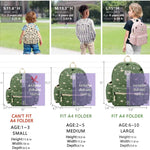 atgark Corduroy Toddler Backpack for Boys Girls Kids Preschool Backpacks