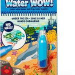 Melissa & Doug On The Go Water Wow! Mess Free Coloring Book, Reusable Water-Reveal Activity Pad, Under The Sea, Travel Toys, Party Favors, for Toddlers & Kids Ages 3+ - FSC Certified