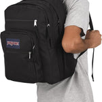 JanSport Laptop Backpack - Computer Bag with 2 Compartments, Ergonomic Shoulder Straps, 15” Laptop Sleeve, Haul Handle - Black