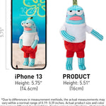 POP MART Spongebob - Bikini Bottom Buddies - Whimsical Plush Blind Box, Blind Box Figures, Random Design Action Figures Collectible Toys Home Decorations, Single Box