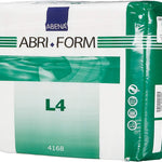 Abena Abri-Form Comfort Plastic-Backed Briefs, Level 4, (Medium To Large Sizes) Medium, 14 Count | Disposable