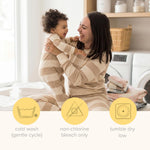 Burt's Bees Baby 100% Organic Cotton Burp Cloths, 17x11.75 in, 5-Pack | Extra absorbent large burp cloths are perfect for catching every messy moment