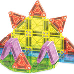 MAGNA-TILES microMAGS Travel Set Deluxe 55-Piece Magnetic Construction Set, The Original Magnetic Building Brand