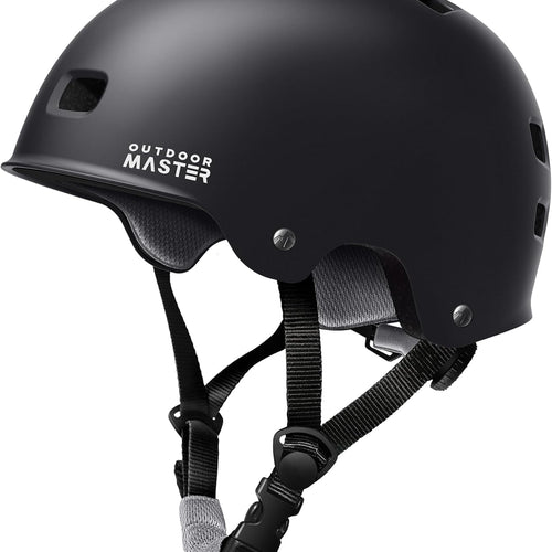 OutdoorMaster Skateboard Helmet for Kids, Youth, and Adults - Multi-Sport Cycling, Scooter, Roller Skate, Inline Skating