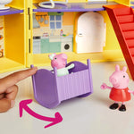 Peppa Pig Peppa's Big Family House Playset with 3 Figures, 11 Accessories, Baby Evie, Preschool Toys for Girls and Boys 3 and Up