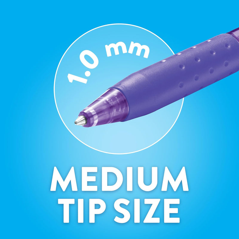 Paper Mate InkJoy 300RT Retractable Ballpoint Pens, Medium Point (1.0mm), Black Ink, 36 Count - Office Supplies, Journaling, Writing, Note-Taking