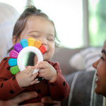 Baby Einstein Opus The Octopus Sensory Rattle & Teether Toy, BPA Free & Chillable, 3 Months+