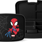 Simple Modern Marvel Porter Bento Lunch Box | BPA Free, Leak-Resistant, Dishwasher Safe | Lunch Container for Girls, Boys, Toddlers, Kids | 3 Compartments, Spidey Kid
