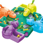 Hasbro Hungry Hungry Hippos Dino Edition Board Game for kids aged 4 and up, 2-4 players