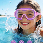Aegend 2 Pack Swim goggles for Kids 3-15, Anti-Fog Anti-UV Wide Vision Waterproof, No leak Swimming goggles for Boys Girls