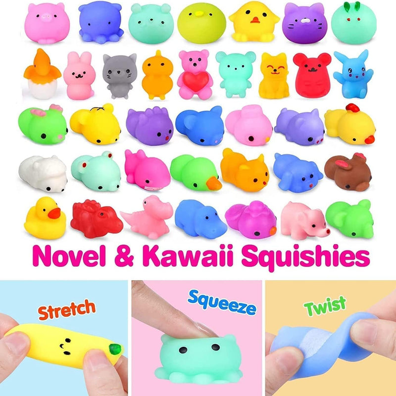 Mivanlin 117-Pc Party Favor Set: Pop Fidget Toys, Treasure Box Prizes, Pinata Fillers