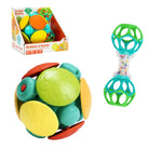 Bright Starts Baby Rattle And Teether Toy, BPA-Free, Ages 3 Months Plus