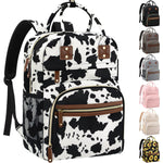 Tenot Diaper Bag Backpack for Women with Insulated Pockets Black | Large Capacity, Multifunctional, Waterproof, Travel Baby Diaper Bags for Mom,Dad,Baby Girl Boy