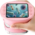 1000X Handheld Digital Microscope: 2MP Camera, 2" IPS Screen, STEM Toy for Kids 3-12